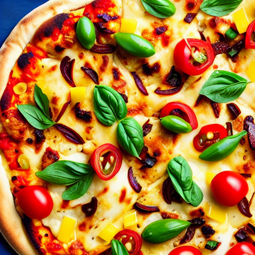 Southwestern Chicken Pizza