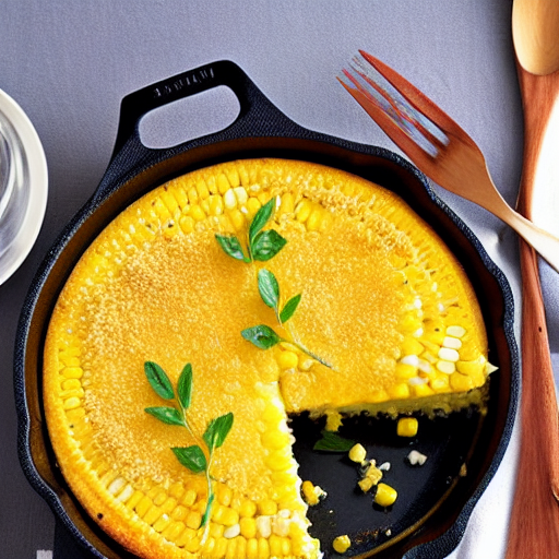 Baked Sweet Corn Pudding