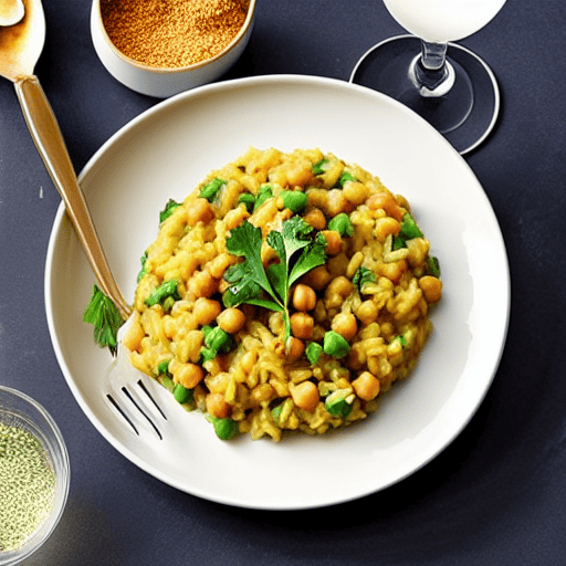 Vegetable and Chickpea Risotto