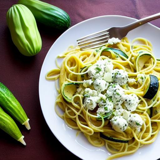 Pasta con Zucchine e Ricotta