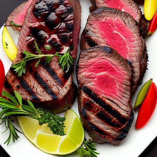 Grilled Venison Steaks