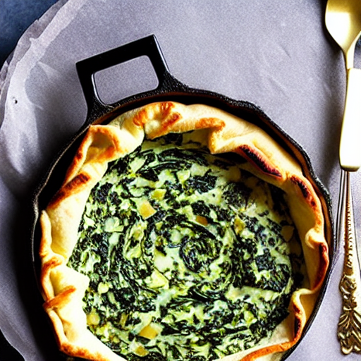 Spinach Çörek