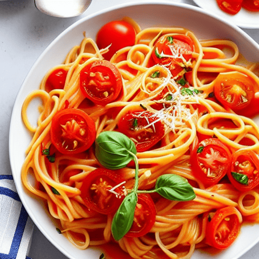 Pasta con i Pomodori e Formaggio