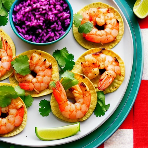 Shrimp Tostadas