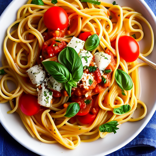 Pasta con Salsa di Baccalà