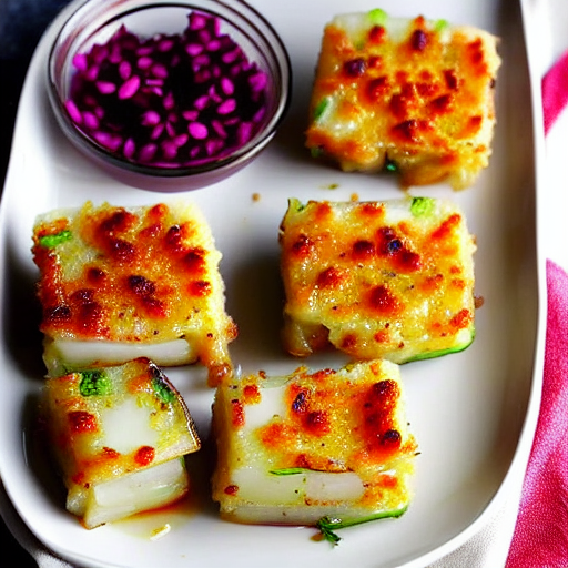 Baked Radish Cakes
