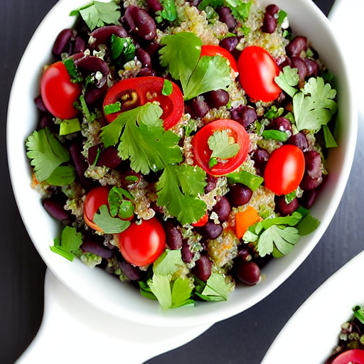 Black Bean Quinoa Salad