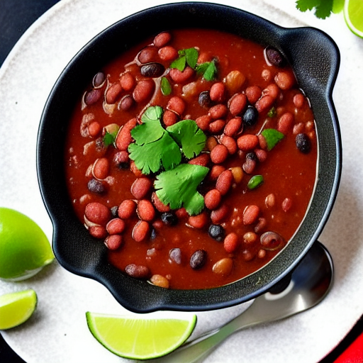 Frijoles Negros Refritos
