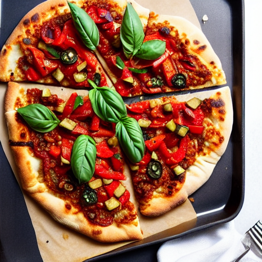 Vegan Caponata Pizza