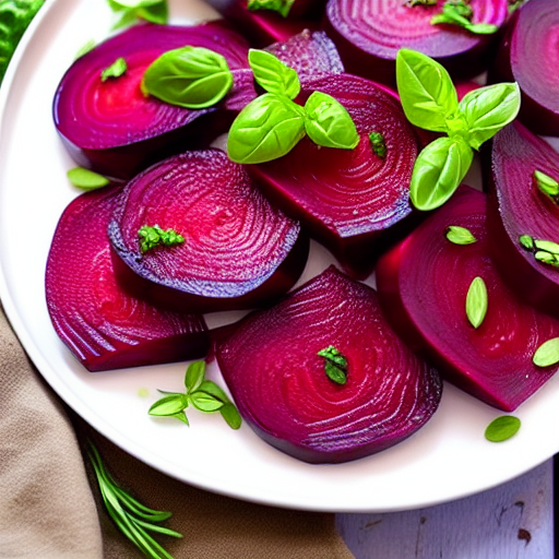 Baked Beetroot Salad