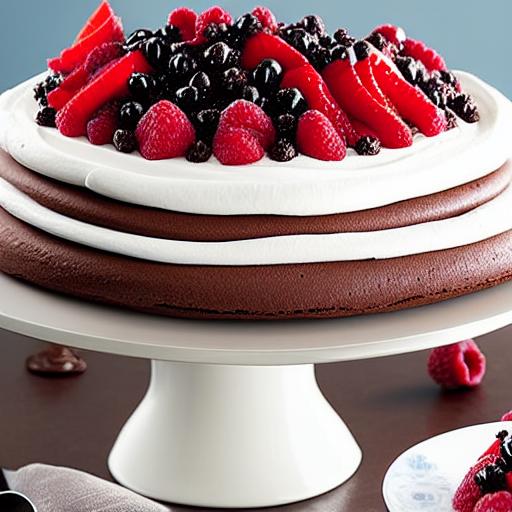 Chocolate Pavlova