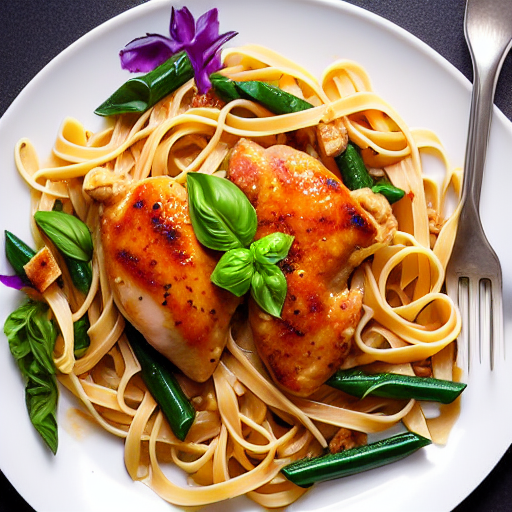 Pasta with Chicken and Rabbit