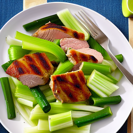 Pork and Celery Salad