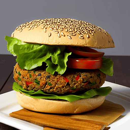 Five-Spice Tofu Burger