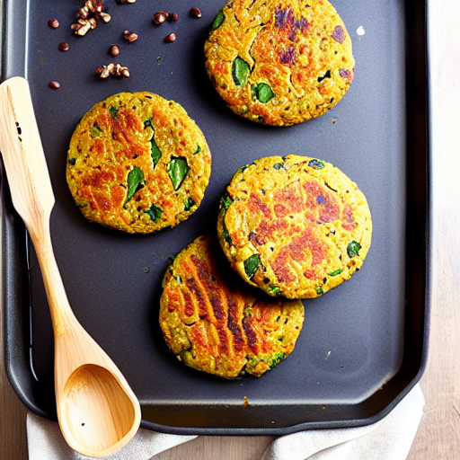 Lentil and Walnut Patties