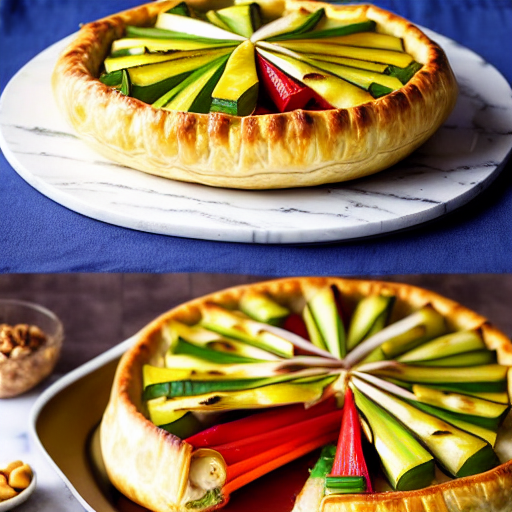 Moroccan Vegetable Bastilla