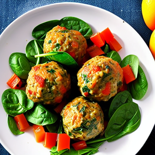 Turkey and Spinach Meatballs