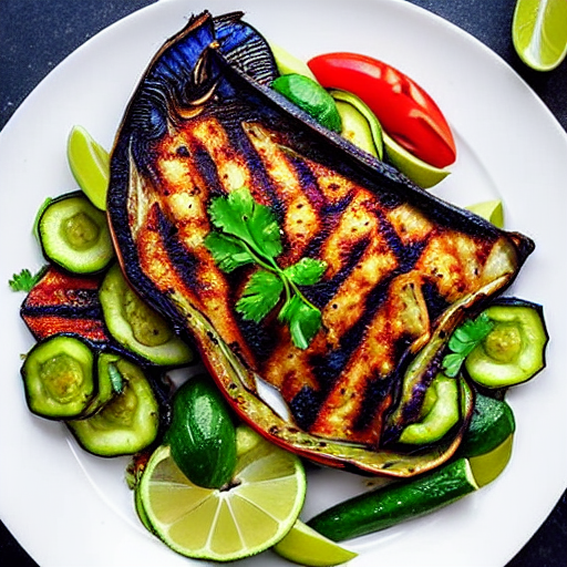 Vegan Çipura Izgara