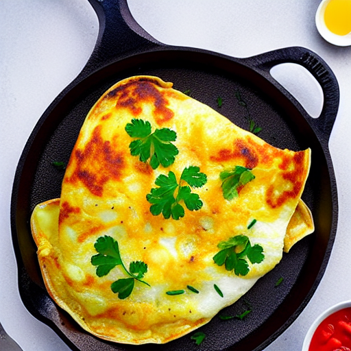 Patatesli Omlet