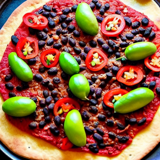 Tlayuda de Frijoles