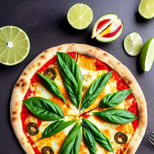 Keto Panang Pizza