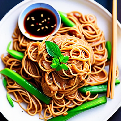 Peanut Sauce Noodles