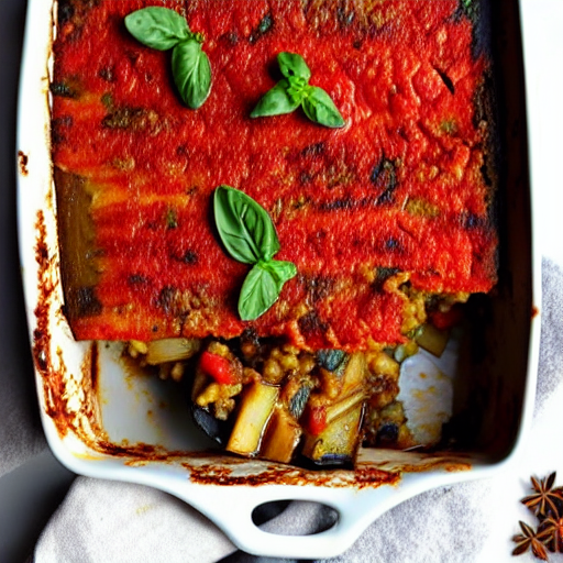 Keto Eggplant Casserole