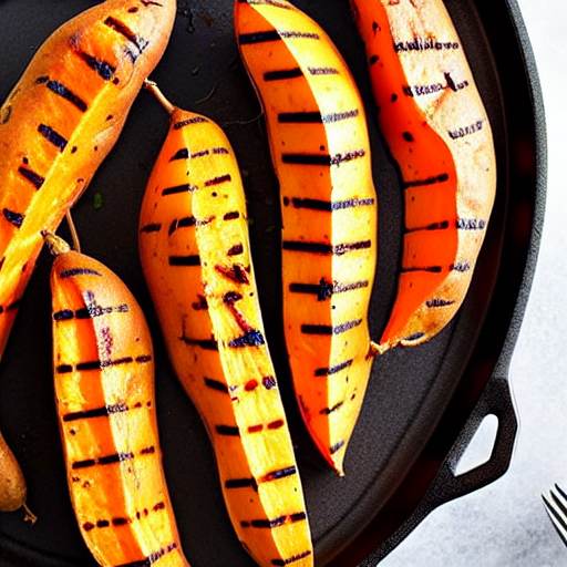 Grilled Sweet Potatoes