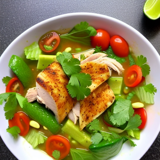 Sopa de Lima Salad