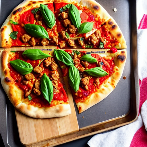 Keto Kung Pao Pizza
