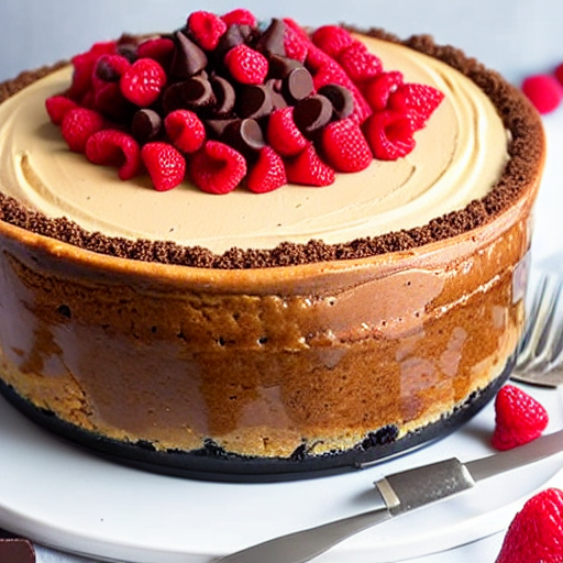 Chocolate Chip Cookie Dough Cheesecake
