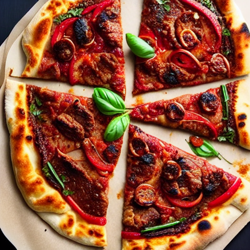 Xinjiang Lamb Pizza