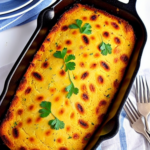 Cornbread and Sausage Bake