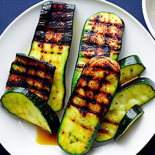Sesame Grilled Zucchini