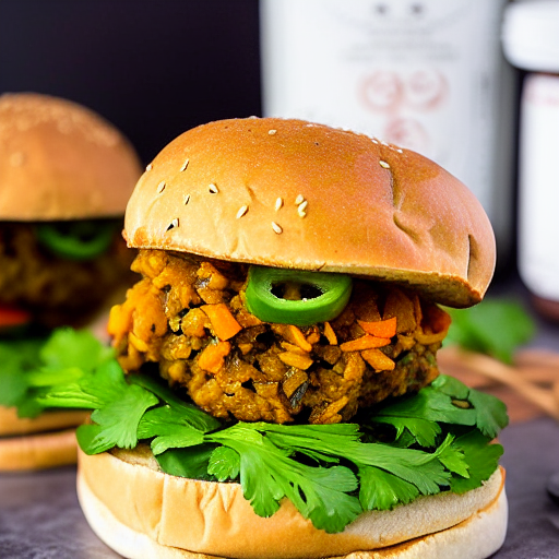 Japanese Curry Burger