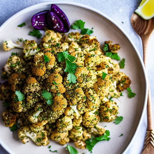 Zaatar Cauliflower Rice