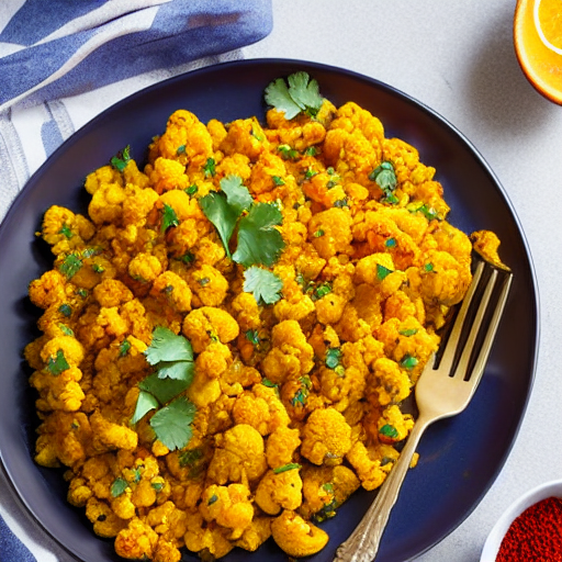 Saffron Cauliflower