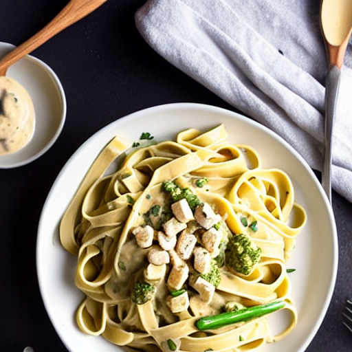 Vegan Fettuccine Alfredo