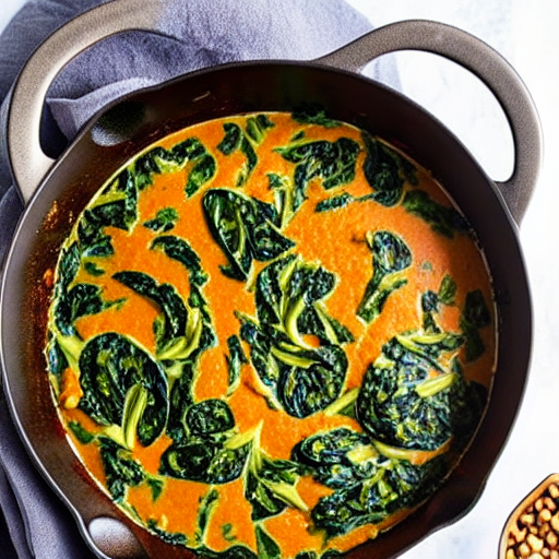 Baked Spinach Doenjang