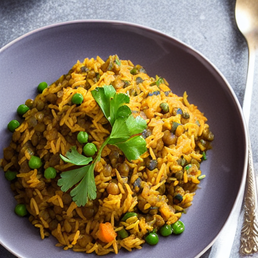 Riz aux Lentilles