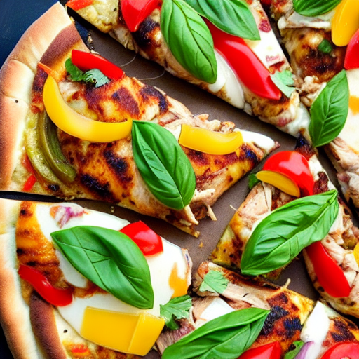 Caribbean Jerk Chicken Pizza
