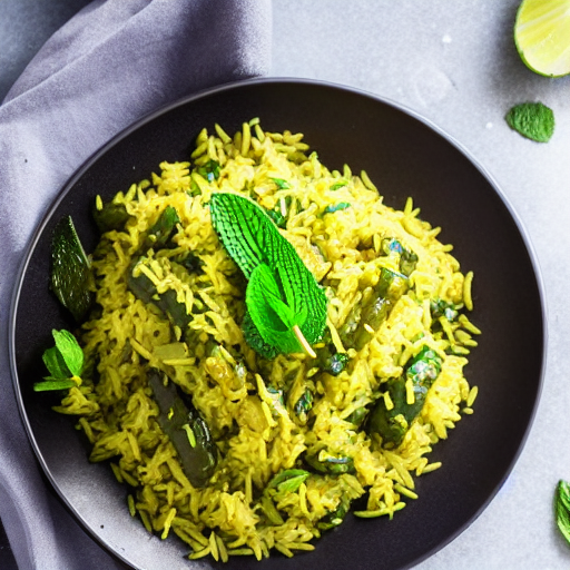 Riz à la Menthe