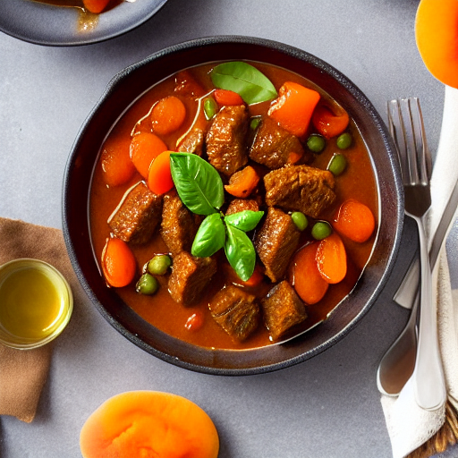 Beef Tagine with Apricots