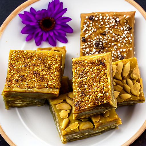 Baklava Protein Bars