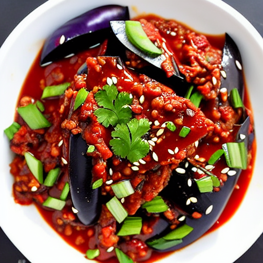 Chili Garlic Eggplant