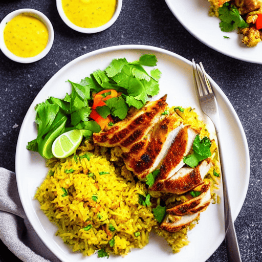 Keto Chicken Shawarma Rice