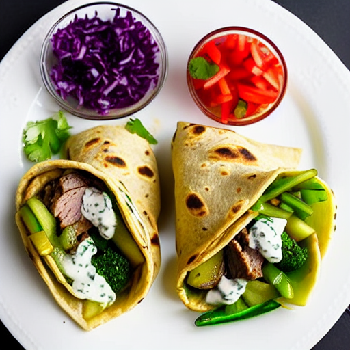 Pork Gyro Wrap