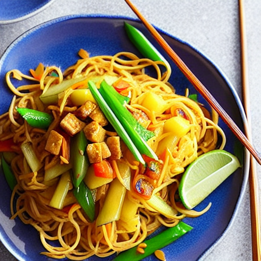 Pineapple Fried Noodles