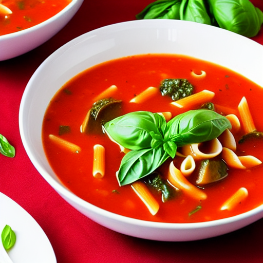Pasta alla Norma Soup