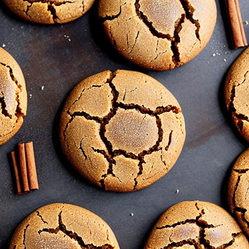Vegan Molasses Cookies